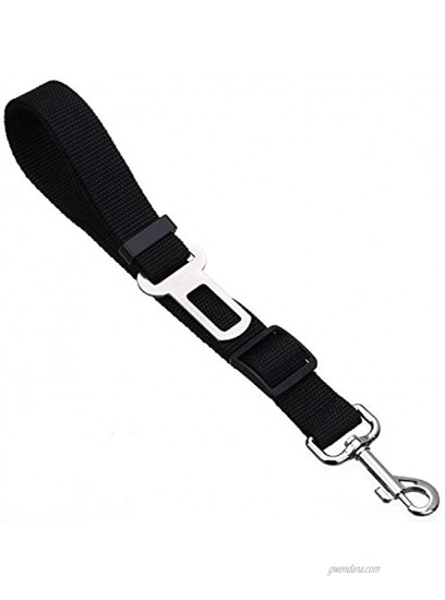 Elisel 2 Packs Adjustable Length Pet Dog Cat car seat Belt Pet seat Belt Pet Accessories for Dogs Cats and Pets
