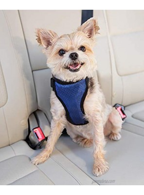 Solvit PetSafe Happy Ride Deluxe Car Harness for Dogs Adjustable Multiple Sizes Includes Seat Belt Tether
