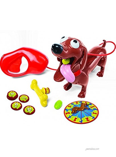 Goliath New & Improved Doggie Doo Squeeze The Leash Poop The Food Game Brown