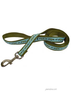 Hamilton Outdoorsman Collection Dog and Duck Pattern Nylon Lead with Swivel Snap