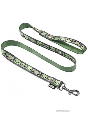 Star Wars The Mandalorian The Child 4 Foot or 6 Foot Dog Leash Dog Leash Easily Attaches to Any Dog Collar or Harness Star Wars Baby Yoda Green Nylon Dog Leash for All Sized Dogs
