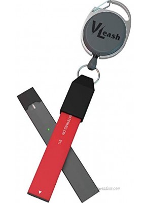 V-Leash Anti-Loss Retractor for Puff Bars and Juul’s | VLeash Keychain Compatible with Puff bar and Juul Device