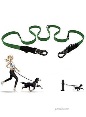 Grenf Hands Free Dog Leash Dog Lead Leash for Medium Large Dog 6ft 8 in 1 Multifunctional Rope Durable PVC Heavy Duty Dual Dog Leash Waterproof Training Leash for Traffic Control Safety