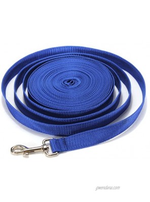20m 25m 30.5m Long Dog Puppy Pet Puppy Training Obedience Lead Leash recall 3 Color Choice