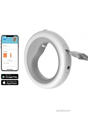 INSTACHEW Smart Space Leash for Pets Hands Free Retractable Elastic Rope App Enabled for Medium and Small Dogs and Cats