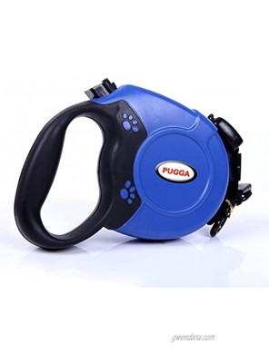 Pugga 26FT Dog Leashes One Button Lock Hand Grip Designed Sturdy Nylon 100LB Pet Leash