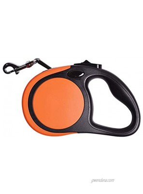 Retractable Dog Leash one-Handed Multi-Function Lock and Detachable bite Expander 360° Non-tangling Heavy-Duty Retractable Dog Leash;16 ft Strong Nylon Belt Ribbon;One-Handed Brake