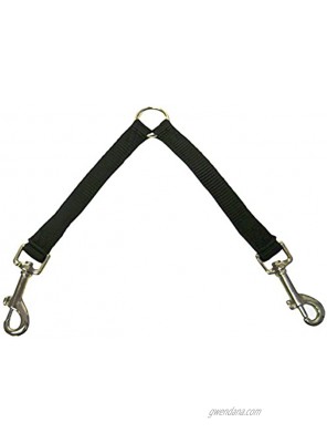 Hamilton Coupler for Two Walking Dogs 3 4 by 18-Inch Black