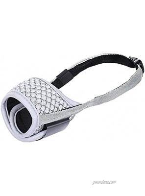 Crazy Felix Dog Muzzle to Prevent Biting Chewing and Nipping for Small Medium Large Dogs Adjustable Dog Muzzle for Comfortable Fit and Easy to Use