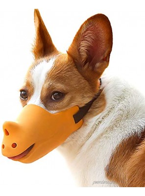 Surepet Dog Muzzle for Small Medium Large Dogs Comfortable Breathable Anti-Biting Anti-Barking Licking Dog Mouth Cover