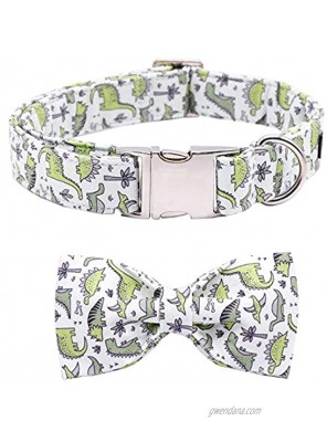 ARING PET Bowtie Dog Collar Dog Collar with Bow Adjustable Collars for Small Medium Large Dogs