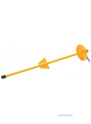 Boss Pet Tie Out Stake 20 in. Cast Malleable Swivel Yellow