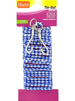 Hartz Braided Tie Out for Dogs 12ft