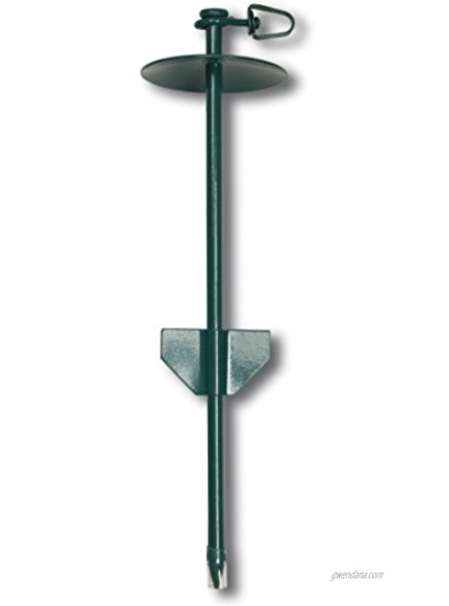 Pet Champion 18 Inch Steel Metal Spiral Tie Out Stake