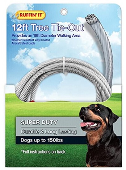 Ruffin' It Tree Tie Out 4200-Pound Strength Up to 18-Feet