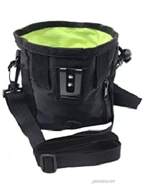 Go Anytime 3 in 1 Dog Training Utility Pouch. Light. Durable. Water Resistant Material. Generous Capacity. Reliably Made. Holds Treats Valuables and Poop Bag Dispenser. Fantastic Value.