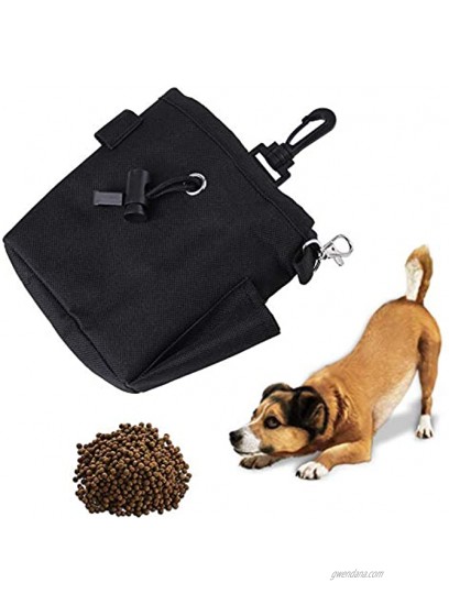 Yutiny Pet Treat Bag Dog Obedience Training Waist Pouch Pet Reward Drawst Closure Pouch Bait Bag Dog Treat Carrier Holder Food Snack Small Items Storage Bags