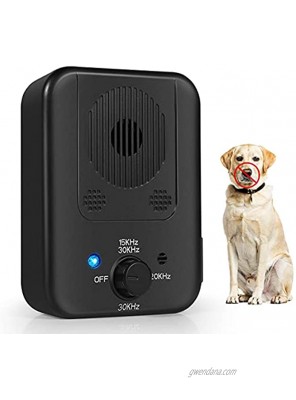 Anti Barking Device 2-in-1 Bark Control Device and Dog Training Ultrasonic Dog Barking Deterrent Waterproof Bark Box Effective and Safe Sonic Barking Control Devices for Outdoor Max 50 Feet