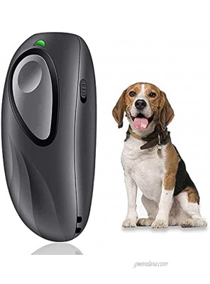 BIG DEAL Handheld Ultrasonic Stop Dog Barking Device Portable Anti Baking Device Dog Training Aid Tool 16.4FT Range with 2 Levels