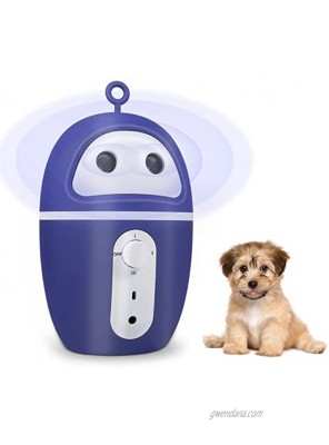 Clever sprouts Anti-bark Device USB Chargeable Ultrasonic Anti-bark Device Sonic Anti-bark Device Bark Control Device Dog Barking Outdoor Aviary Blue