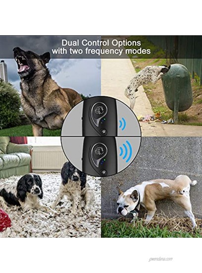 GSmade Dog Barking Deterrent Devices Dog Trainer Built-in 700mhA Rechargble Battery Fixed Variable Frenquency Mode Dog Barking Control Devices Light Spot Reactive Toy for Kitty and Puppy …