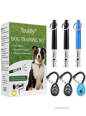 Cherioll Dog Whistle to Stop Barking Silent Dog Whistle Adjustable Frequencies Effective Way of Training Whistle Dog Whistle for Recall Training