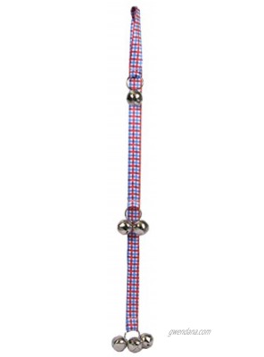 Southern Dawg Gingham Red and Blue Ding Dog Bells Training System