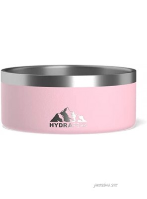 Hydrapeak Dog Bowl Non-Slip Stainless Steel Dog Bowls for Water or Food