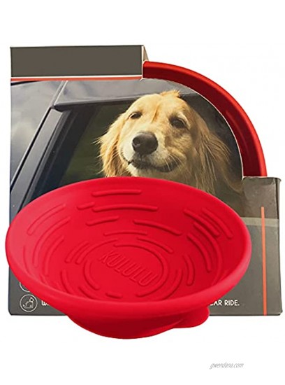 Kululu Portable Dog Lick Bowl Dog Lick Mat for Anxiety Dog Lick Pad to Help Calm Dog Calming Aid for Dogs Dog Car Anxiety Relief Dog Washing Distraction Device
