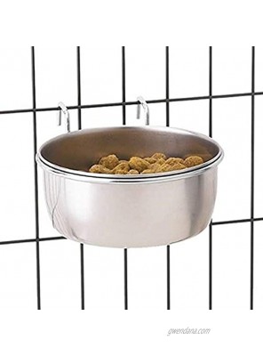 Pet Edge Stainless Steel Hanging Bowl