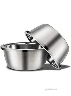 Stainless Steel Large Dog Bowl 176oz High Capacity Dog Food Bowls for Large Dogs 2 Pack