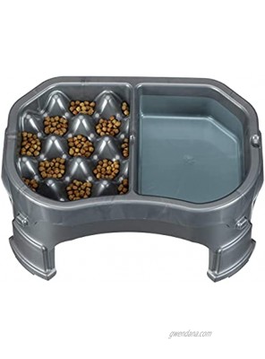 Neater Pet Brands – Neater Raised Slow Feeder – Elevated Dog Bowl and Adjustable Food Height 2.5 Cup 6 Cup and Double Diner w Water Bowl