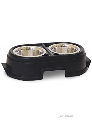 OurPets Comfort Diner Elevated Dog Food Dish Raised Dog Bowls Available in 4 inches 8 inches and 12 inches for Large Dogs Medium Dogs and Small Dogs