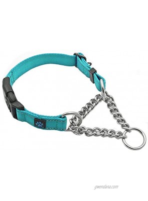 Max and Neo Stainless Steel Chain Martingale Collar We Donate a Collar to a Dog Rescue for Every Collar Sold