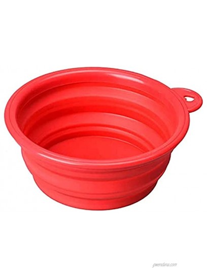 I Luv My Mutt Collapsible Food and Water Travel Bowl for Dogs Cats Single Count