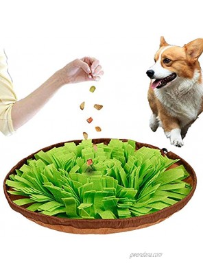 DC DCTOY Dog Feeding Mats Snuffle Mats Dog Training Mats Dog Puzzle Toys Nosework Blanket Pet Snuffle Bowl Cat Snuffle Mat for Cats Dogs,Activity Fun Play Mat for Relieve Stress Restlessness