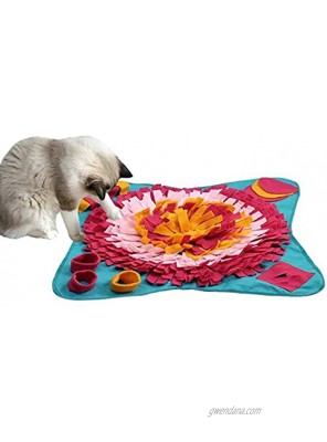Farfly Snuffle Mat for Dogs Feeding Mat Easy to Fill and Machine Washable Training Play Mats Interactive Puzzle Toys for Stress Release