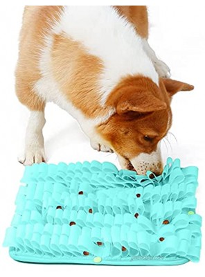 GEMWON Snuffle Mat Suitable for Large and Small Dogs Food Feeding Mat Anti-Slip & Button Splicing Premium Pet Interactive and Stress-Relieving Toy