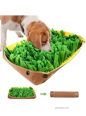 PrimePets Snuffle Mat for Dogs Pet Interactive Nosework Feeding Mat for Indoor & Outdoor Anti-Slip Washable Activity Pad for Boredom Foraging Skills Training