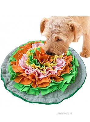 SCHITEC Snuffle Mat for Dogs Interactive Foraging Puzzle Blanket Nosework Feeding Bowl Sniffing Pad for Cats Puppies Small Medium Pets