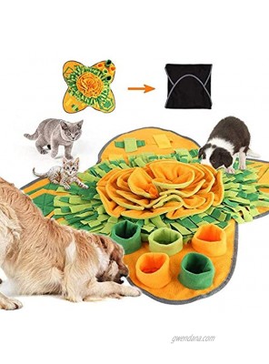 Snuffle Mat for Dogs Pet Dog Feeding Mat Durable Dog Interactive Puzzle Pad Encourages Natural Foraging and Relieve Stress Washable Dog Activity Mat for Small Medium Large Dogs
