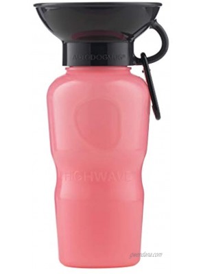 AutoDogMug HIGHWAVE Leak-Tight 22oz Portable Dog Water Bottle for Walking Hiking and Traveling BPA-Free Materials Patented Leak-Proof Design