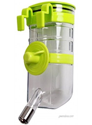 BXT Automatic Pet Water Bottle for Dogs Cats Rabbits Ferrets 13.5 oz Capacity Rear-filling Water Feeder Hanging No-Drip Water Drinking Holder- Keep Your Pet Hydrated