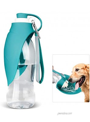 Dog Water Bottle for Walking TIOVERY Pet Water Dispenser Feeder Container portable with Drinking Cup Bowl Outdoor Hiking Travel for Puppy Cats Hamsters Rabbits and Other Small Animals 20 OZ