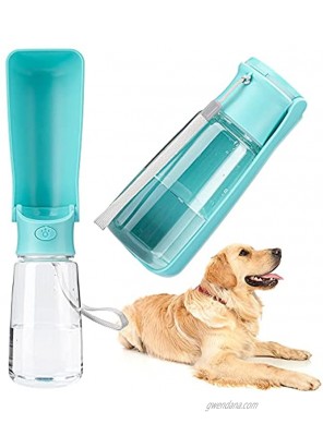 Dog Water Bottle,19OZ Large Capacity Foldable Pet Water Bottle for Dogs and Cats,Leak Proof Dog Water Dispenser,Portable Dog Drinking Bottle for Travel,Walking,Hiking