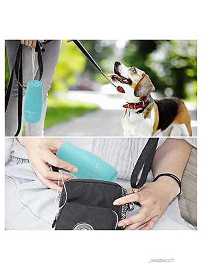 HCY&WLD Pet Water Bottle for Dog,Cat,Rabbit and Other Animals,Foldable Portable Dog Water Bottle with Activated Carbon Filter Foodgrade Material Lightweight Dog Water Dispenser
