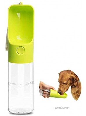 Hestarpet Dog Water Bottle for Walking Leak Proof Portable Water Bottle with Bowl Dispenser Pets Outdoor Drinking Water Bottle for Travelling Hiking or Camping