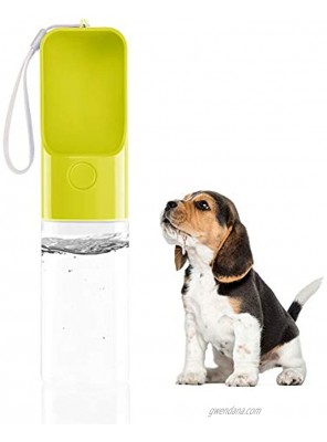 LitaiL Portable Dog Water Bottle for Walking Outdoor Travel Hiking Portable Dog Water Bottle Leak Proof Puppy Travel Bowl Dog Water Bottle Dispenser with Filter High-Capacity 15oz BPA Free Easy to Use