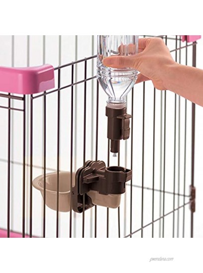 Richell Pet Rehydration Station Gravity Refill Pet Waterer Includes 15.9 oz Water Bottle