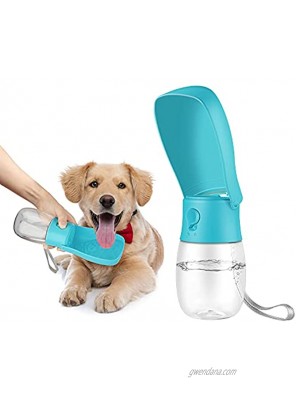 subuigar Dog Water Bottle Portable Dog Water Dispenser Leak Proof Pet Water Bottle,Lightweight Travel Dog Water Bowl Dog Accessories for Walking Hiking10 Oz